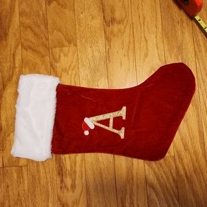 3 for $9 Stocking, Letter "A" Des…